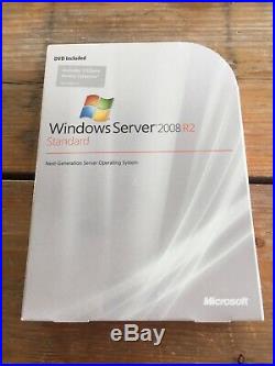 Windows Server 2008 R2 Standard 64 bit Englisch, Vollversion mit MwSt Rechnung