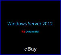 Windows Server 2012 R2 Datacenter 2CPU/2VM (Vollversion) DSP OEI DVD, Made in EU