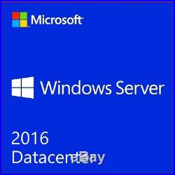 Windows Server 2016 DATACENTER Core+RDS 50 User + 50 Device CALs (3 Licenses)