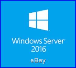 Windows Server 2016 Datacenter x64 Full 16 Core License + 25 user CAL + Install