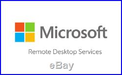 Windows Server 2016 RDS CAL 5 User License Key, Remote Desktop Services