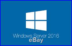 Windows Server 2016 Standard 16 Core + 25 usr CAL Retail x64 Install ISO