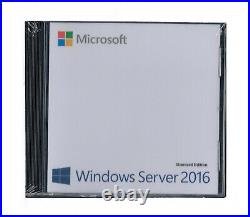 Windows Server 2016 Standard Edition. Authentic Microsoft License, English