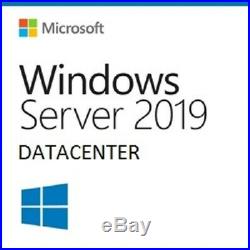 Windows Server 2019 Datacenter 16 Core Full License Retail COA included