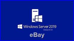 Windows Server 2019 Datacenter 64bit Bootable USB Flash Drive with License