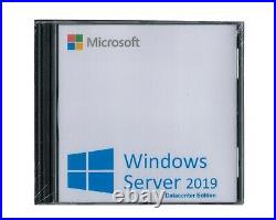Windows Server 2019 Datacenter Edition with 50 CALs. New, complete, retail