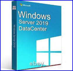 Windows Server 2019 Datacenter Edition with 5 CALs. New, complete, retail