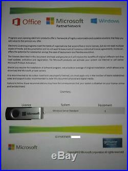 Windows Server 2019 STANDARD with 50 RDS CALS 16 Cores Retail USB