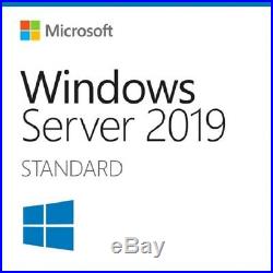 Windows Server 2019 Standard 16 Core & 25 usr CAL Retail x64 Install ISO