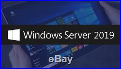 Windows Server 2019 Standard 2 Core + 50 CAL RDS REMOTE DESKTOP SERVICE