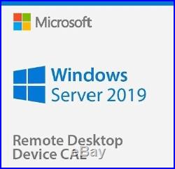 Windows Server 2019 Standard + Remote Desktop Services 50 RDS User/Device CALs
