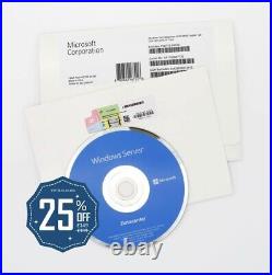 Windows Server 2022 Datacenter x64 bit 16 Core DVD Sticker Key Factory Sealed