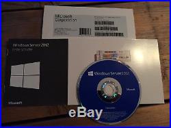 Windows Server Datacenter 2012 DVD 2CPU / SB/OEM Vollversion, MwSt Rechnung