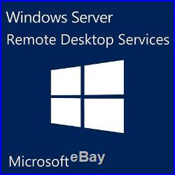 Windows Server Remote Desktop CAL RDS License, TS Terminal Services, UserDevice