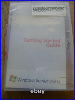 Windows Server Standard 2008 R2 w. SP1 64-bit English with 5 Client Licence