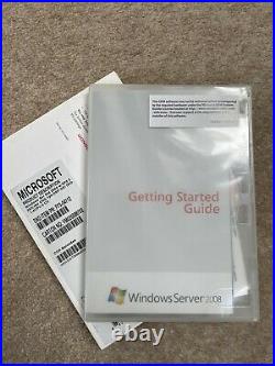 Windows Server Standard 2008 w. SP2 32/64-bit OEM English with 5 Client Licence