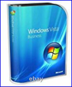 Windows Vista Business with SP1 Full Version 32 Bit (66J-00002)
