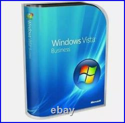 Windows Vista Business with SP1 Full Version 32 Bit (66J-06360) RRP £299 Eb