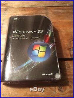 Windows Vista Ultimate, 32/64 bit Vollversion Englisch mit MwSt Rechnung