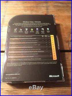 Windows Vista Ultimate, 32/64 bit Vollversion Englisch mit MwSt Rechnung