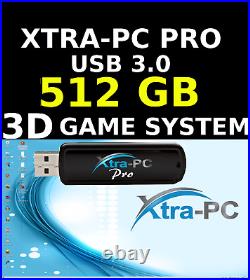 XTRA-PC PRO 512 GB USB based OS, Speed up PC, Runs Without Windows or Hard Disk